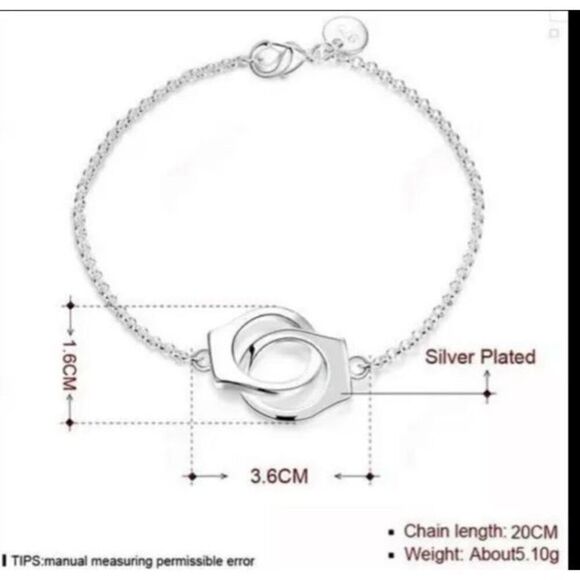 The Cuff Me Bracelet 925 unisex 8” bracelet - Picture 4 of 4
